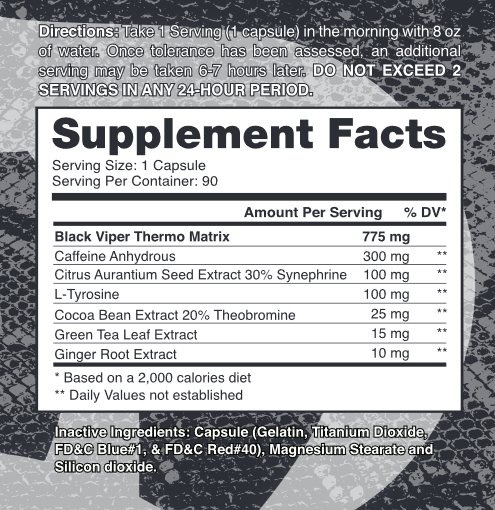 Black Viper Facts