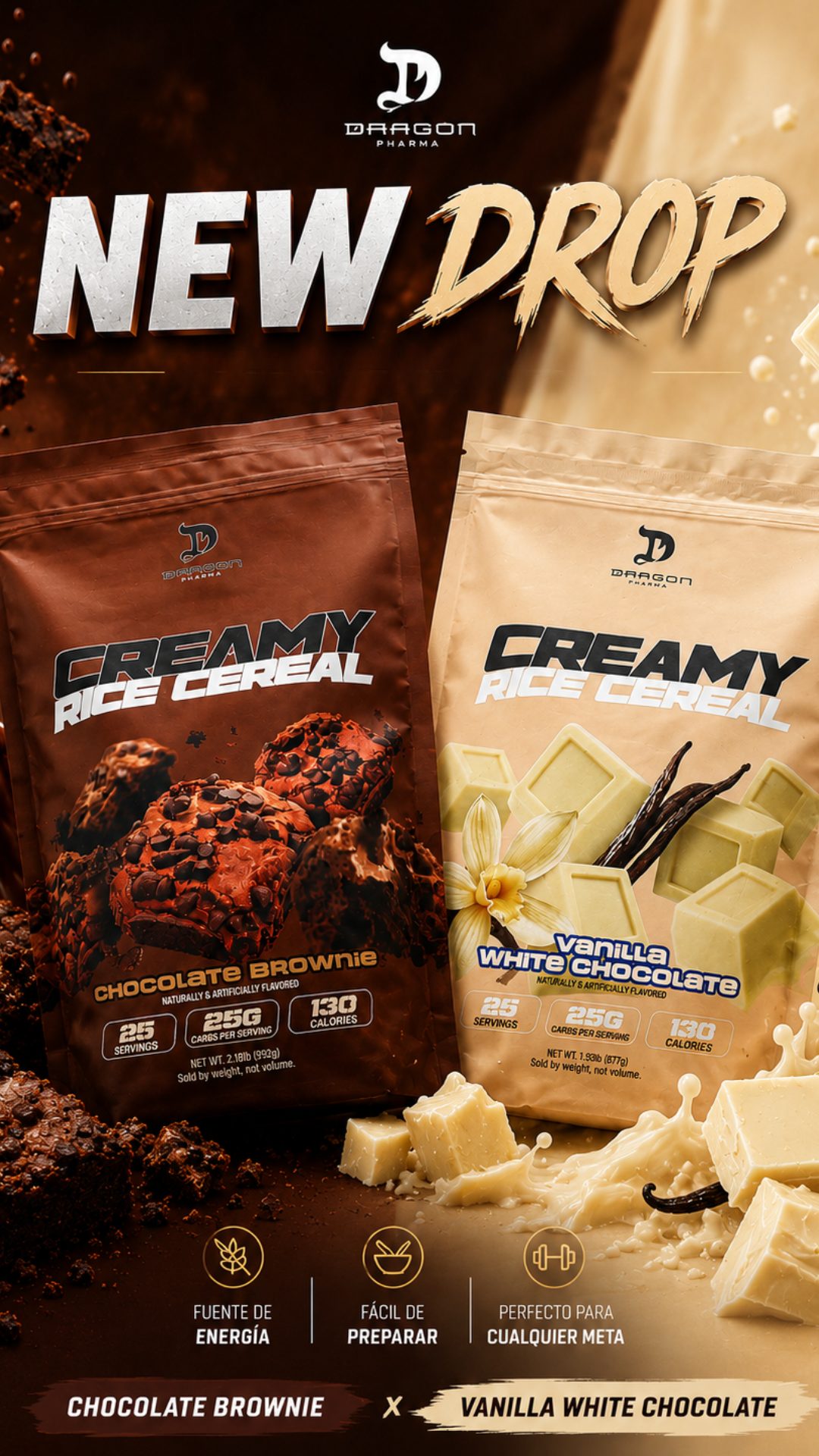 Crema de arroz Dragon Pharma